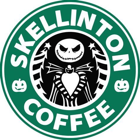 Skellington Coffee Nightmare Before Christmas Starbucks Vinyl Decal Sticker | Nightmare before ...