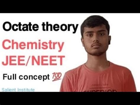 Octate theory | Chemistry | JEE and NEET | Salient Institue - YouTube