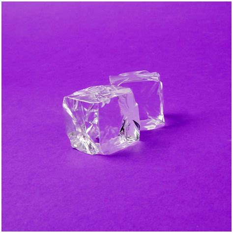 Perspex solid Ice Cubes made of transparent for all kind of exhibitions