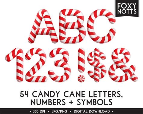 Printable Candyland Font