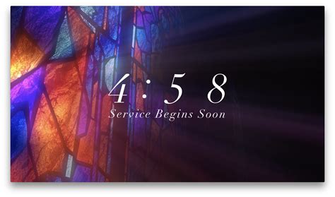 Modern Glass Countdown
