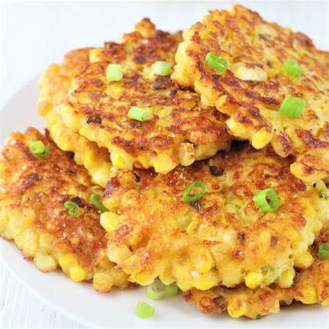 Easy Cheesy Corn Fritters • Now Cook This!