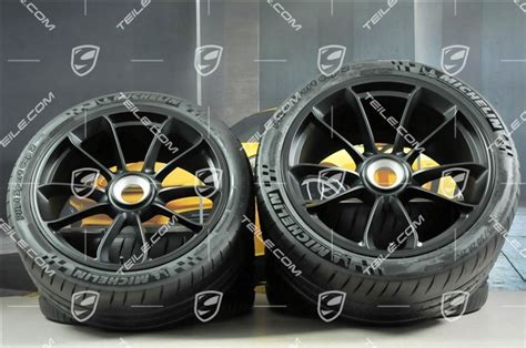 TEILE.COM | 20+21" GT3 RS wheel set, rims: front 9,5J x 20 ET50 + rear 12,5J x 21 ET48 ...