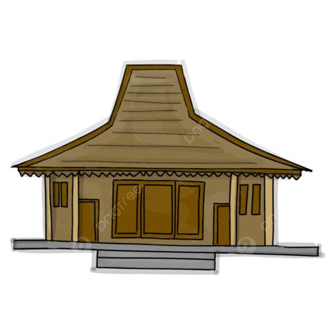 Joglo House, Custom Home, Joglo, Central Java PNG Transparent Clipart Image and PSD File for ...
