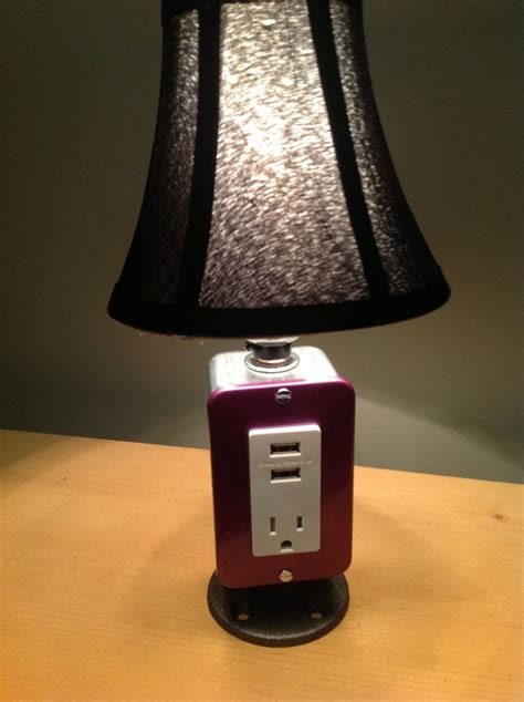 MINI Table or Desk lamp with USB charging station by BossLamps, $68.50 | Lamp, Usb lamp, Vintage ...