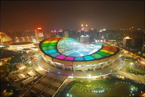 The Shanghai Stadium was opened in 1997 and is one of China largest stadiums with a capacity to ...