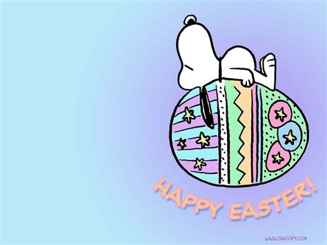 Pix For > Peanuts Easter Wallpaper | Snoopy easter, Happy easter ...