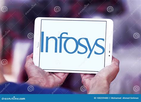 Infosys Limited logo editorial image. Image of signs - 100259480