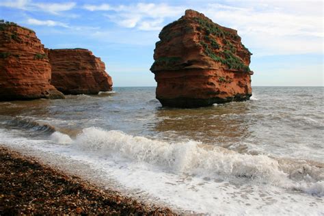 Ladram Bay - Photo "Ladram Rock, Ladram Bay" :: British Beaches