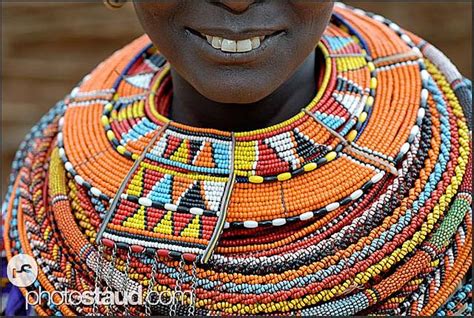 African people Samburu, Kenya | African necklace, African beads necklace, African beads