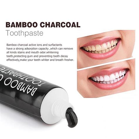 Bamboo Charcoal Toothpaste Teeth Whitening - Milky Spoon