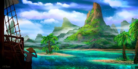 Treasure Island – J.K. Roots Art