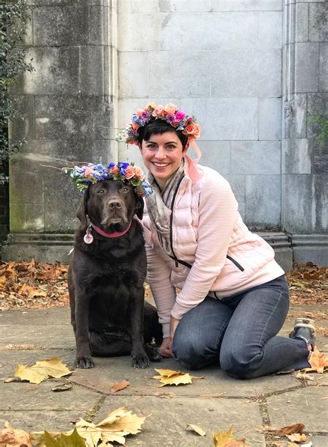 How to Make a Flower Crown For Your Dog (and Yourself!) - Wear Wag Repeat