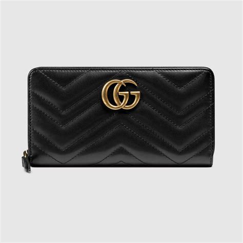 Gucci GG Marmont zip around wallet in 2020 | Zip around wallet, Wallets ...