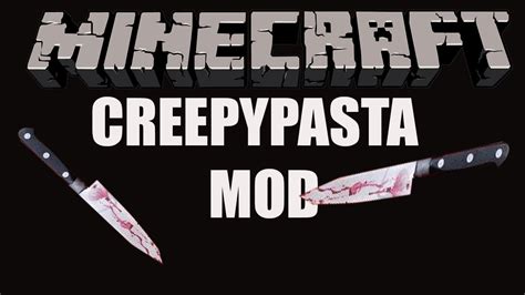 Minecraft- Review Creepypasta Mod!!! - YouTube