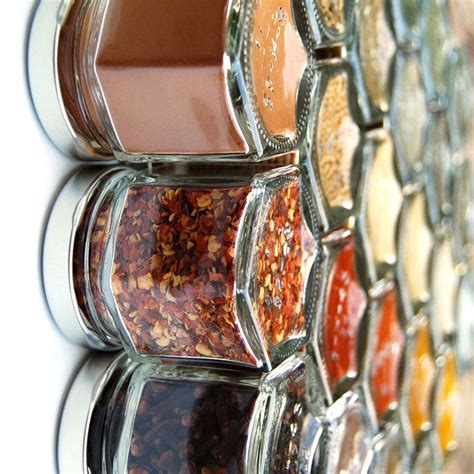 Spring Cleaning Home | Magnetic spice jars, Magnetic spice racks, Magnetic spice