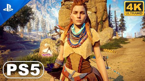 HORIZON ZERO DAWN PS5 Gameplay - Ultra Realistic Graphics (4K UHD) - YouTube