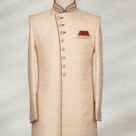 Buy Beige Color Sherwani for Men - Shameel Khan