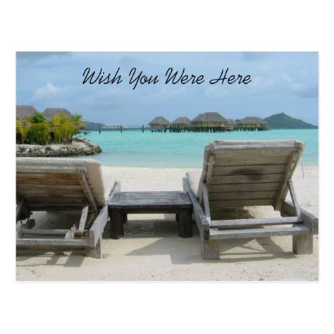 Wish You Were Here Postcard | Zazzle