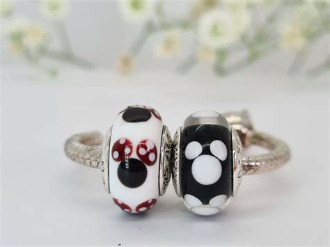 AUTHENTIC PANDORA DISNEY MINNIE and Mickey Mouse MUR… - Gem