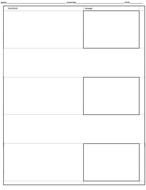 Digital Comic Storyboard Template by AdamMasterman on DeviantArt