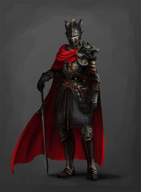 Knight in Black Armor by Ricardo Herrera : r/ImaginaryArmor