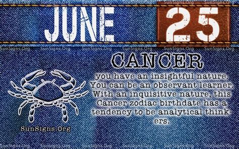 Pin by Pam Escalona on Cancer, the Crab, Water sign | Birthday ...