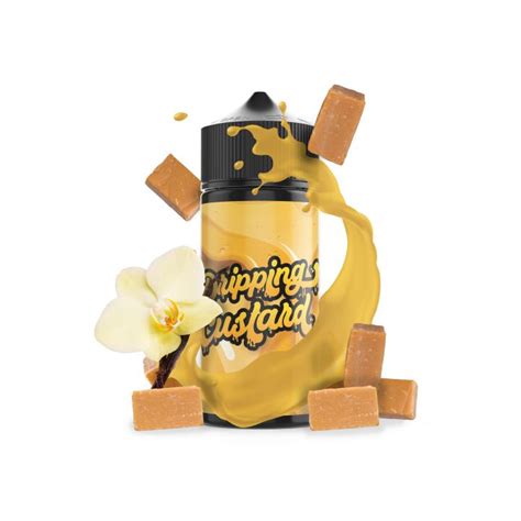 Original Dripping Custard Shortfill E-Liquid | Free UK Delivery | IndeJuice Online Vape Shop