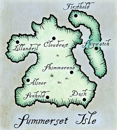 Lore:Summerset Isles - The Unofficial Elder Scrolls Pages (UESP)