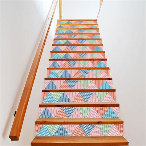 Korean Fresh Style Home Decoration Stair Sticker 3D Wall Stickers For ...