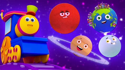 Planets Song | Baby Songs for Kids | Bob The Train | Watch and learn about the planets of our ...