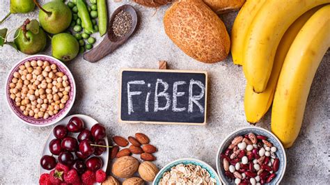 Tabla de Alimentos con Fibra para Recetas y Dietas