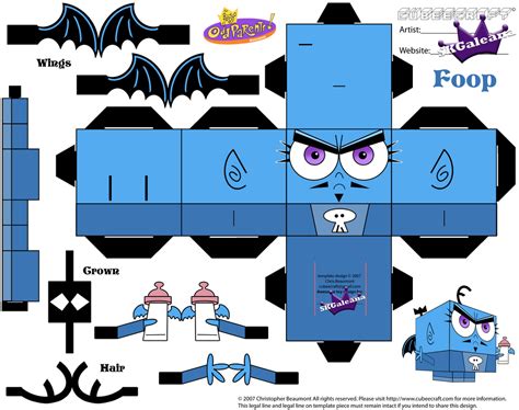 Cubeecraft of Foop the Anti-Fairy by SKGaleana on DeviantArt