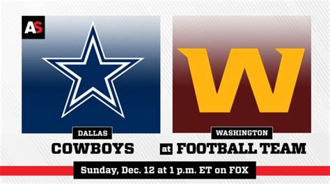 Dallas Cowboys vs. Washington Football Team Prediction and Preview ...