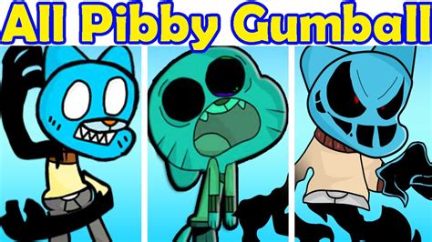 Friday Night Funkin' ALL Pibby Gumball WEEK (FNF Mod/Hard/Come Learn With Pibby) - YouTube