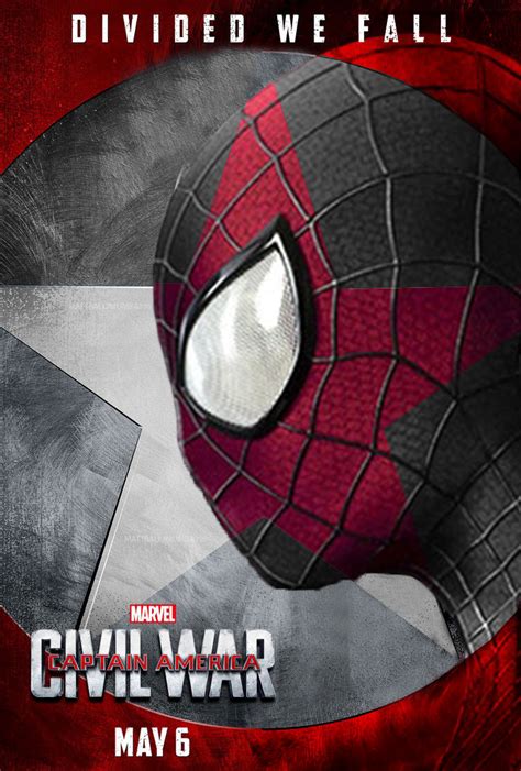 Captain America Civil War Spider-Man Poster by Mumba398 on DeviantArt