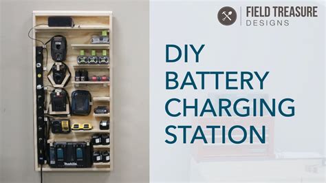 DIY Battery Charging Station - YouTube