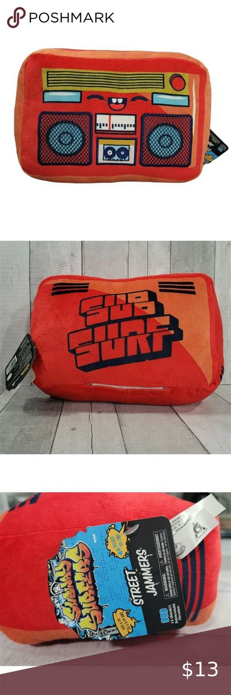 Subway Surfers Street Jammers Boomy Boombox, Red Plush With Sound ...