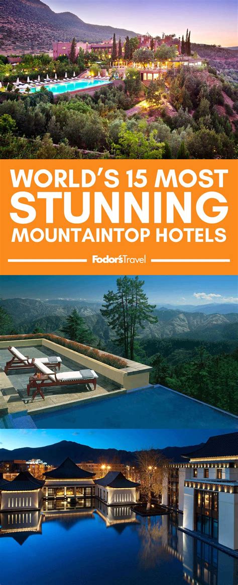 World’s 15 Most Stunning Mountaintop Hotels | Hotel view, Holiday ...