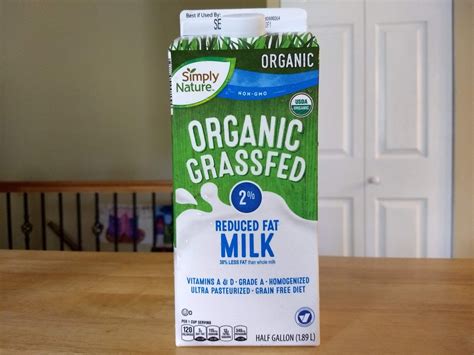 Simply Nature Organic Grassfed Milk | Aldi Reviewer