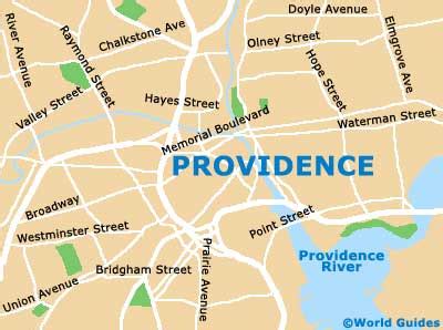 Providence Maps and Orientation: Providence, Rhode Island - RI, USA