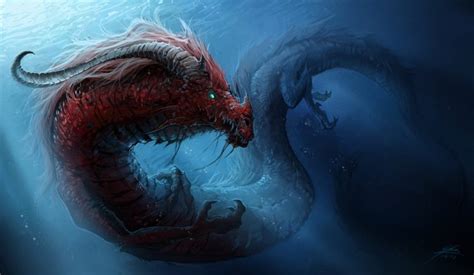 dragons, Underwater, World, Chinese, Dragon Wallpapers HD / Desktop and ...