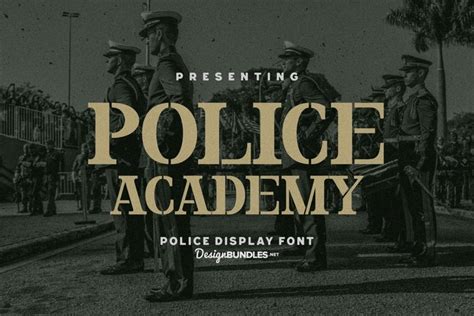 Police Academy - Police Font