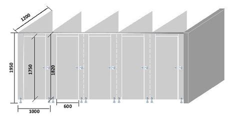 Do You Know About The Toilet Cubicle Sizes ? - Jialifu