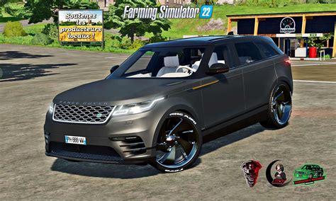 Range Rover Velar v1.0 FS22 Mod | Farming Simulator 22 Mod