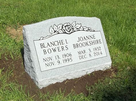 Double Headstone Design - Always in Stone - Elkhart, Indiana