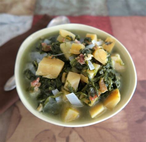 Spinach and Rutabaga Soup - Margaret Holmes