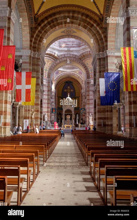 Interior marseille cathedral cathédrale sainte marie majeure hi-res stock photography and images ...