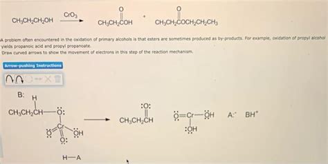 Solved yields propanoic acid and propyl propanoate. Draw | Chegg.com