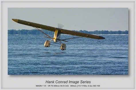 Piper J-3 Cub on Floats Landing | Hank's Blog